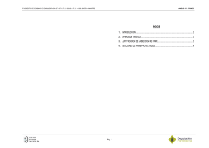 secciones de firme proyectadas