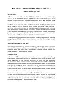 xvii concurso y festival internacional de canto lírico