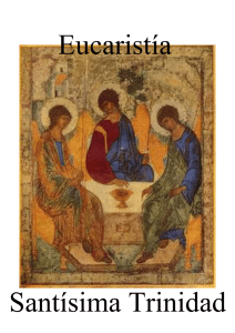 eucaristia - Instituto de la Santísima Trinidad