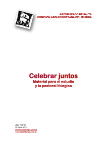 Celebrar Juntos - Octubre 2012 - Comisión Arquidiocesana de