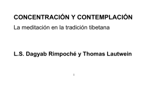 L. S. Dagyap Rimpoché y Thomas Lautwein, Concentración y