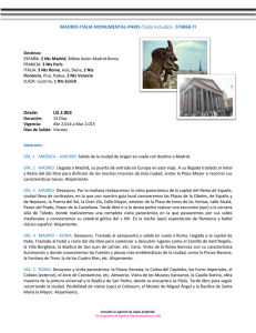 MADRID-ITALIA MONUMENTAL-PARIS (Todo incluido) - ST4068