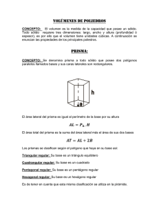 volúmenes de poliedros