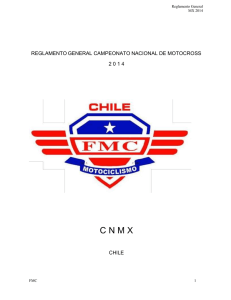 reglamento general campeonato nacional de motocross
