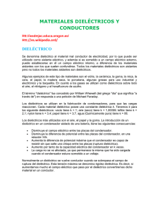 MATERIALES DIELÉCTRICOS Y CONDUCTORES 2.2