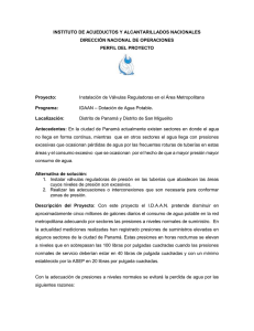 INSTITUTO DE ACUEDUCTOS Y ALCANTARILLADOS NACIONALES DIRECCIÓN NACIONAL DE OPERACIONES