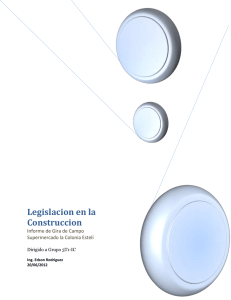Legislacion en la Construccion - Ing. Edson Rodríguez Solórzano