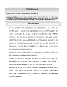 PRACTICA No. 5 NOMBRE DE LA PRÁCTICA: FIJANDO CAJAS Y