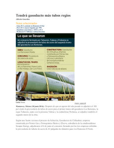2014 06 10 TendrÃ¡ gasoducto mÃ¡s tubos regios