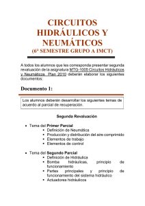 CIRCUITOS HIDRÁULICOS Y NEUMÁTICOS (6° SEMESTRE GRUPO A IMCT)