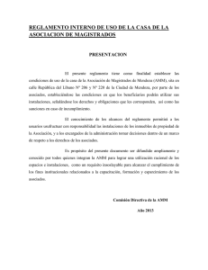 Artículo 21 - Asociación de Magistrados de la provincia de Mendoza