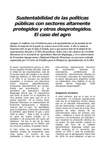 La importancia que tiene el sector agropecuario en la