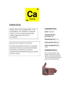 Calcio (Ca) - Elementstheperiodictable