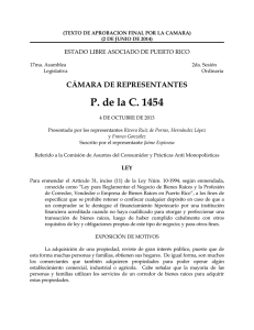 ESTADO LIBRE ASOCIADO DE PUERTO RICO