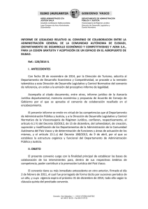 INFORME  DE  LEGALIDAD  RELATIVO  AL ... ADMINISTRACIÓN  GENERAL  DE  LA  COMUNIDAD ...