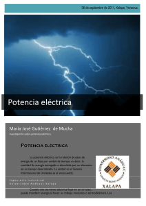 Potencia eléctrica - anahuacelectricos
