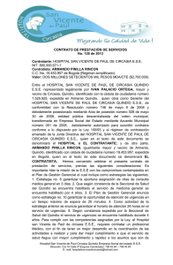CONTRATO DE PRESTACIÓN DE SERVICIOS No. 128 de 2013