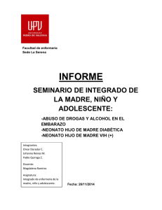 INFORME SEMINARIO DE INTEGRADO DE LA MADRE, NIÑO Y ADOLESCENTE: