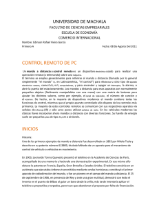 UNIVERSIDAD DE MACHALA FACULTAD DE CIENCIAS EMPRESARIALES ESCUELA DE ECONOM&Iacute;A COMERCIO INTERNACIONAL
