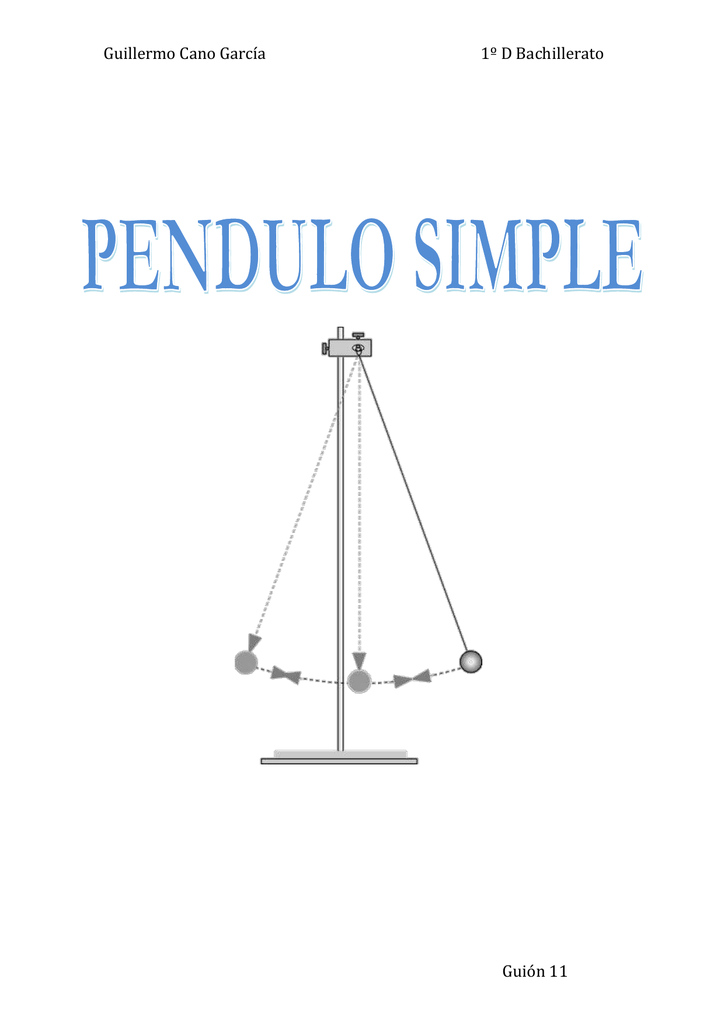 (Péndulo simple)