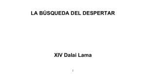 LA BÚSQUEDA DEL DESPERTAR XIV Dalai