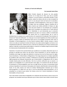 Einstein y la Teoría de Unificación (Ensayo)