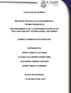 TAREA 5- RECONOCIMIENTO DE UN HPLC