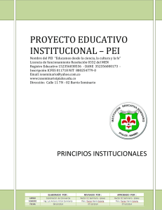 11. principios institucionales