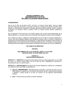 del libro y la lectura &ldquo;oscar alfaro&rdquo;