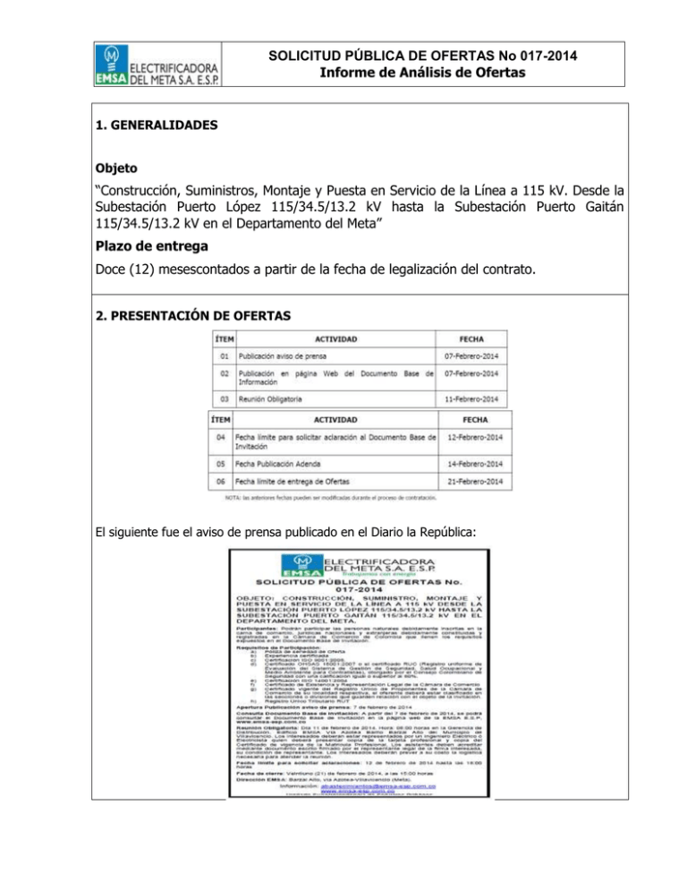 21 Requisitos Habilitantes De La Oferta