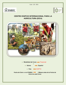 CENTRO EGIPCIO INTERNACIONAL PARA LA AGRICULTURA (EICA)