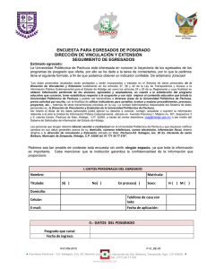F-VI-SE-03 Encuesta Posgrado - Universidad Politécnica de Pachuca