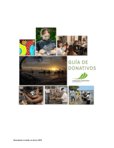 Gula para Solicitar Donativos - Fundación Comunitaria de Puerto Rico