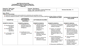 MINISTERIO DE EDUCACIÓN PLANEAMIENTO  DIDÁCTICA ANUAL/TRIMESTRAL INSTITUTO PROFESIONALY TÉCNICO DE VERAGUAS