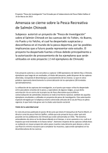 Proyecto “Pesca de Investigación” fue firmado por el Subsecretario de... 14 de Marzo de 2013