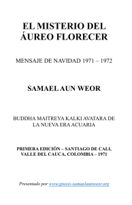 EL MISTERIO DEL ÁUREO FLORECER