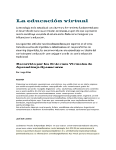 La educación virtual