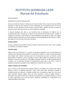 Manual de Estudiantes - Instituto Quebrada León