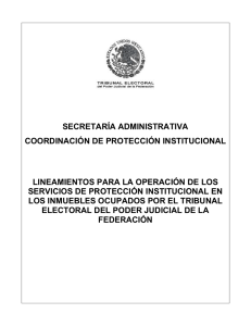 coordinación de protección institucional