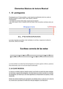 3. Las Notas Musicales.