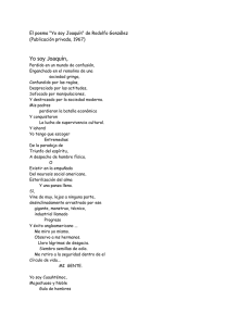 El poema "Yo soy Joaquín" de Rodolfo González (Publicación