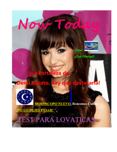 Now_Today - Revista Now Today