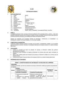 Contabilidad General - Facultad de Ciencias Administrativas