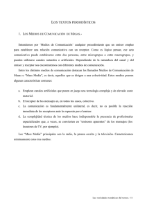 Los textos periodísticos - Asociacion de Periodistas de Tarija