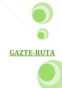 GAZTE-RUTA - Derioko Udala