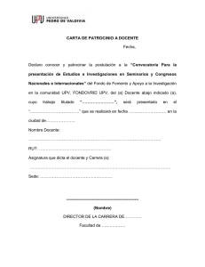informe financiero resumen - Universidad Pedro de Valdivia