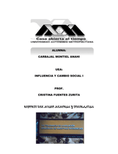 REPORTE DEL MUSEO MEMORIA Y TOLERANCIA  ALUMNA: CARBAJAL MONTIEL ANAHI