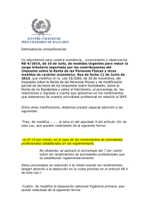 10/07/2015 info Real Decreto - Ilustre Colegio de Procuradores de