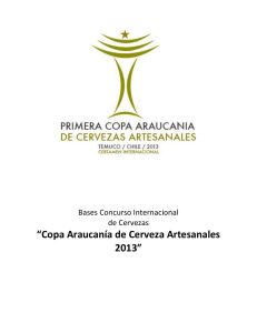Copa Araucanía de Cerveza Artesanales 2013