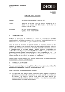 068-2013 - Servicio de Administración Tributaria – SAT